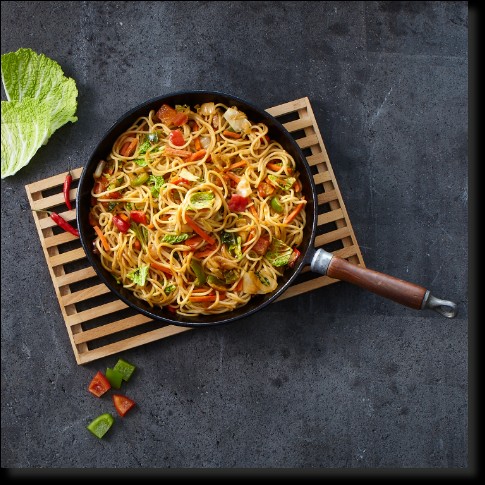 Fried noodle pan ready meal UNIQFOOD